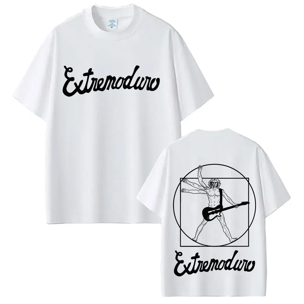 Rock Band Extremoduro Tour Album 2025 T-Shirts Mens Hip Hop Oversized Clothing T Shirt Loose O-Neck Cotton Short Sleeve T-shirts