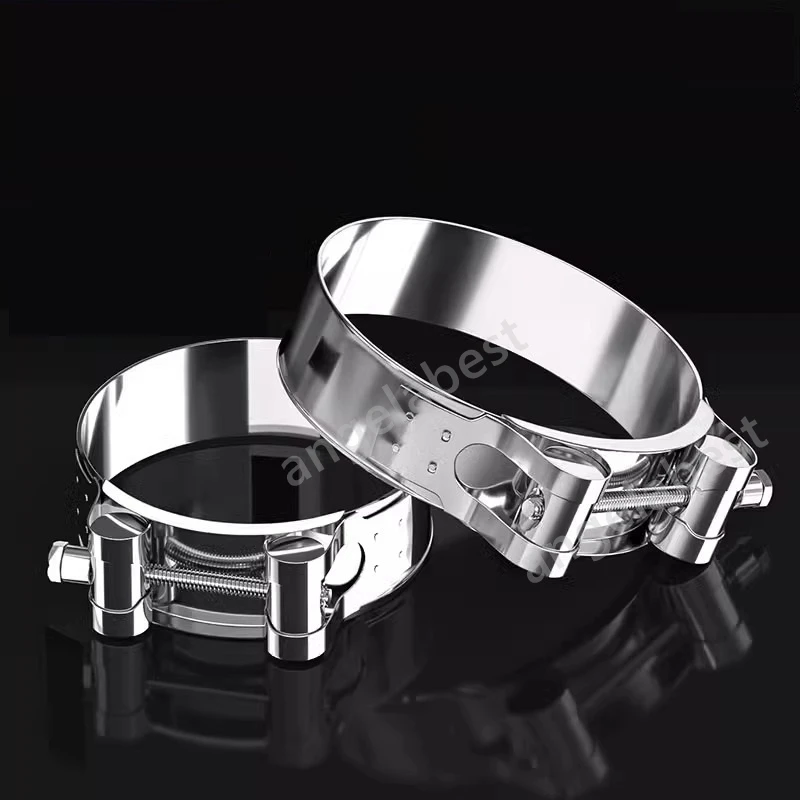 

17-252mm High Quality Stainless Steel Hose Clamp Exhaust Air Water Pipes Durable Sealing Powerful Strength Repair Welding Tools