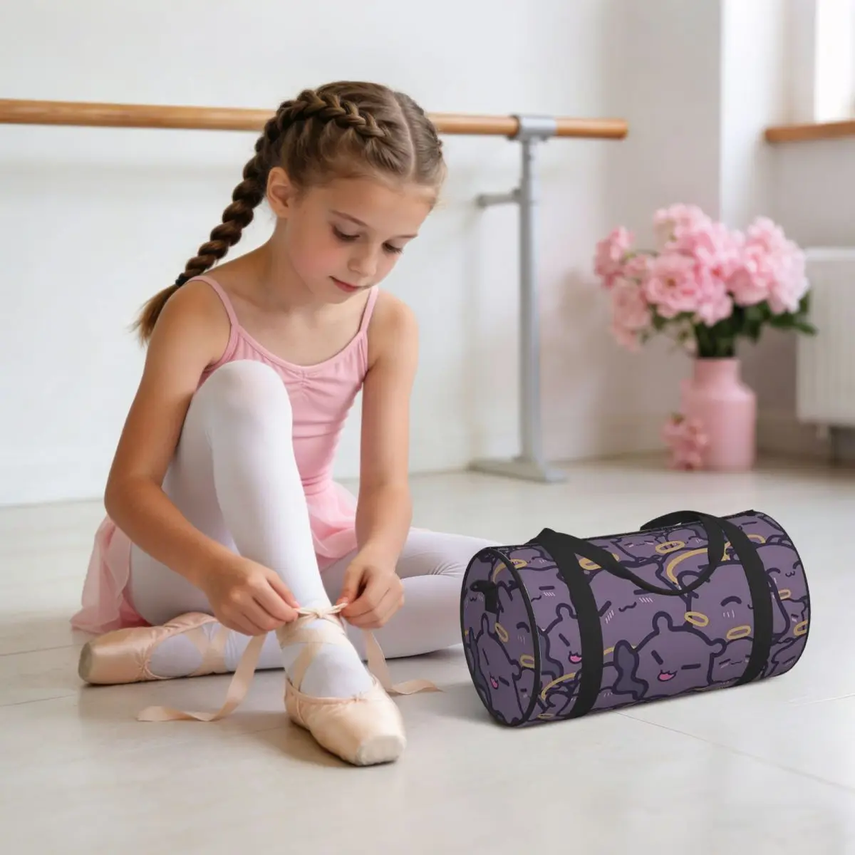 Hololive Laplus Darknesss Luggage Bag Large Capacity Duffle Tote Bag Handbags Gym Bags Fitness Bag for Boys Girls