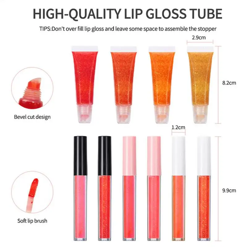 DIY Lipgloss Making Kit Zelfgemaakte lippenbalsem Making Set Maak je eigen lipgloss Science Kit voor meisjes met glitters Fun