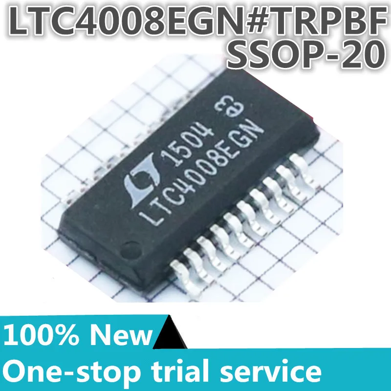 

2-100PCS %New original LTC4008EGN#TRPBF LTC4008EGN#PBF LTC4008EGN SSOP-20 Battery management chip IC