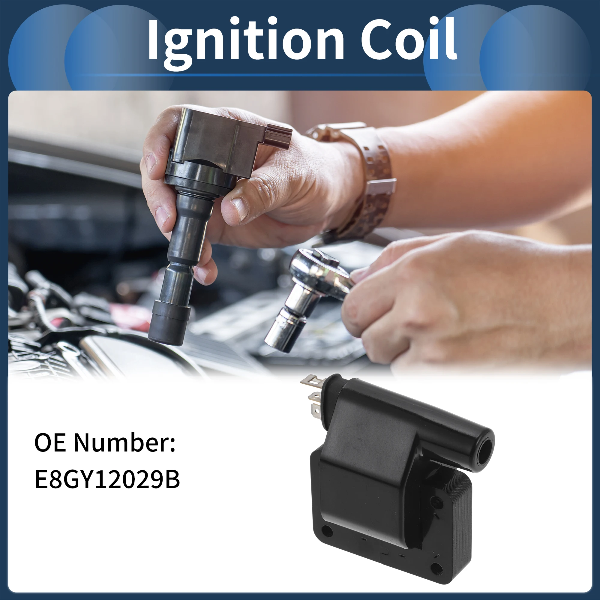 

UXCELL Пакет катушек зажигания No E8GY12029B для Ford Probe 2.2L L4 1989-1992 гг.