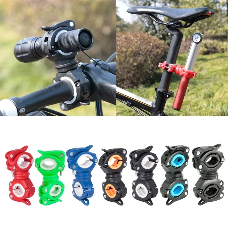 Bike Lights Mount,Universal Bike Headlight-Bracket Light Holder Front Torch Mount LED Headlight-Holder