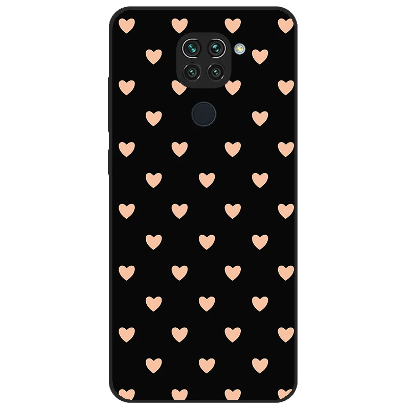 Silicon Case For Xiaomi Redmi Note 9 Case Cover Back Cute Cartoon Soft TPU Capa Funda For Redmi Note 9 Note9 Case Back Covers