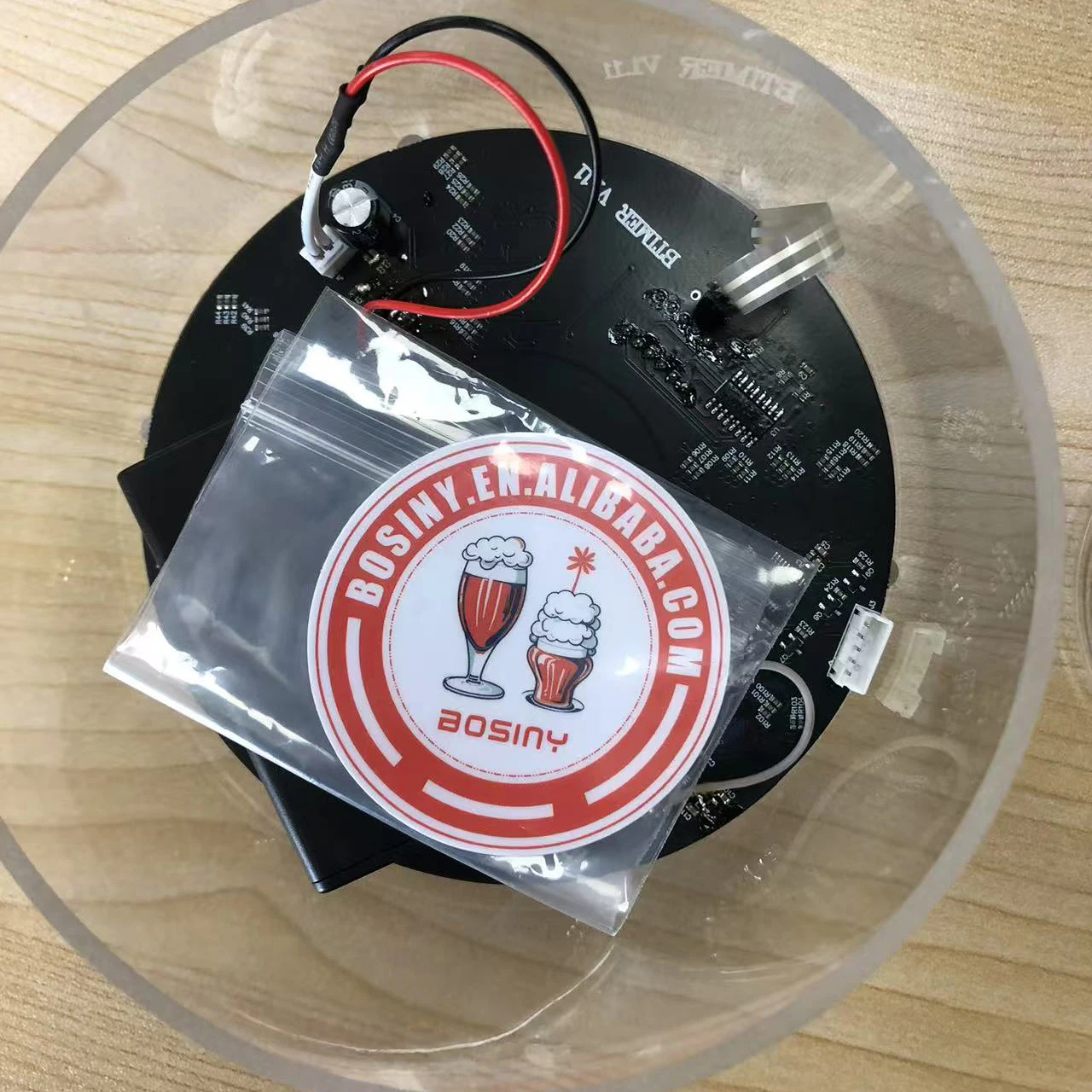 Lettore di schede RFID personalizzato: timer per birra (protype)