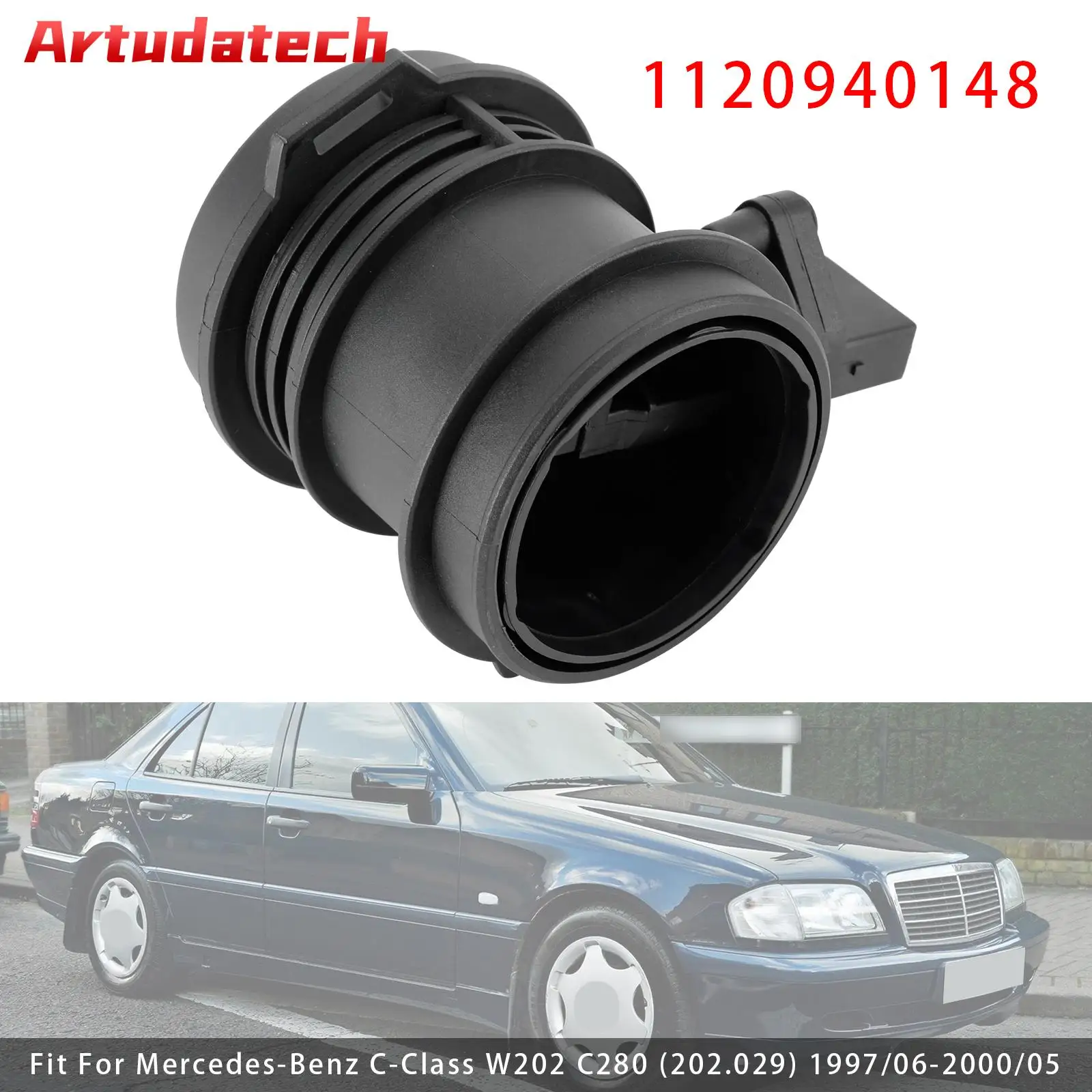 

Artudatech Mass Air Flow Meter Sensor For Mercedes-Benz W203 W211 W163 W220 1120940148