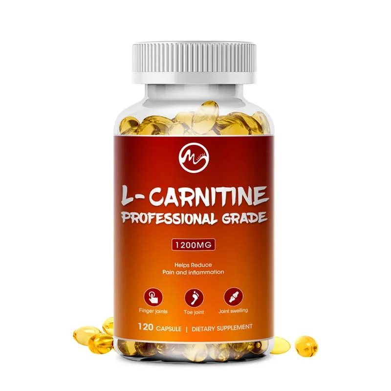 

Minch L-carnitine Capsule for Men Improve Muscle Growth Improve Athletic Performance Great Energy Strength &Endurance Support