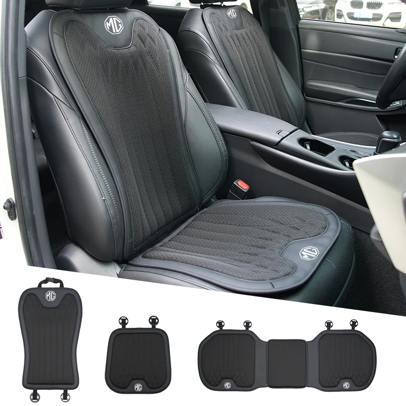 

Car Seat Ice Silk Cushion Backrest Seat Protector Cover Interior For Morris Garages MG 3 5 6 7 HS ZS GS Hector TF GT ZR RX5