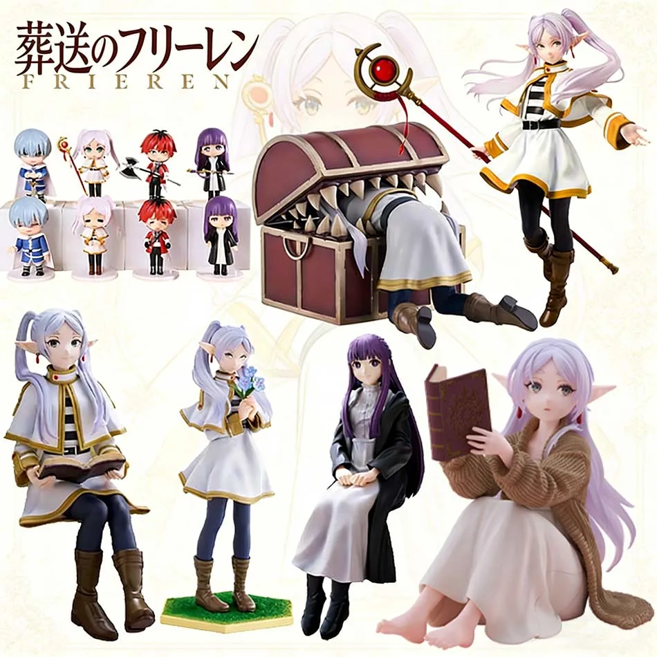 14cm Noodle Stopper Sousou no Frieren Anime-Mädchenfigur Frieren Beyond Journey's End Actionfigur Sammlermodell Spielzeug