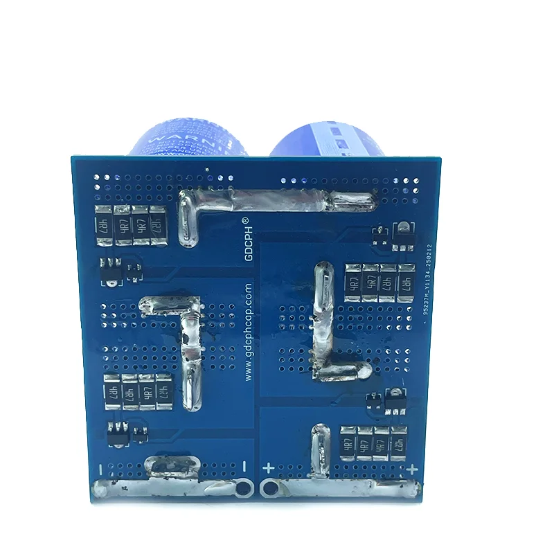 4Pcs Series Connection Bank GDCPH 10.8V125F Automotive Rectifier Module 2.7V500F Large Capacity With Cables Backup Power Supply