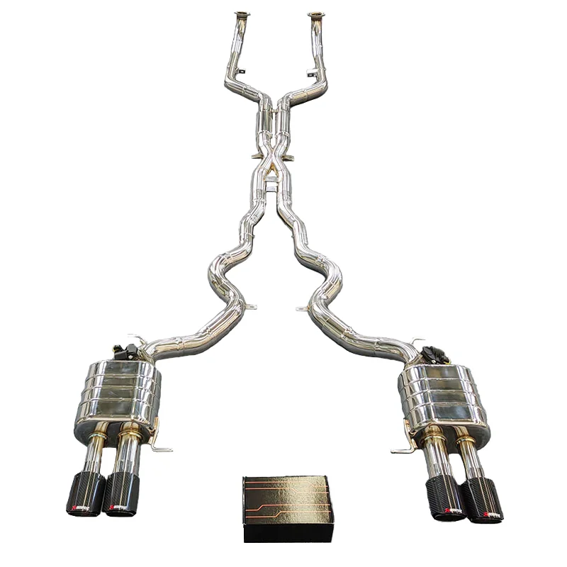 

For Stainless Steel Exhaust Downpipe For 2024+ BMW M5 G90 4.4T Auto Tun Spare Parts
