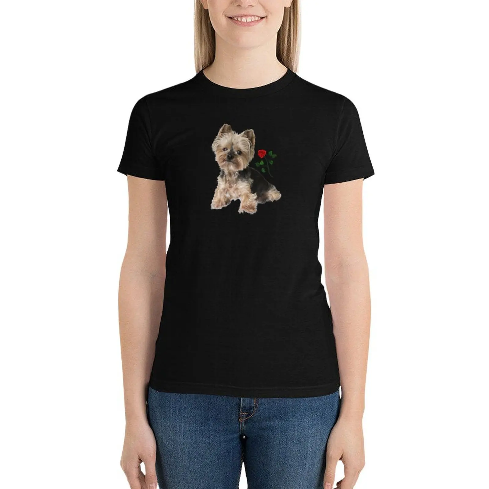 Morkie - Morkie Dog Lover Fun Graphic - Fun Morkie Gifts T-Shirt summer top kawaii clothes graphics tees t shirt Women