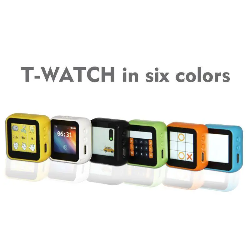 lilygo-t-watch-154-inch-capacitive-touch-screen-watch-32-bit-mcu-vibration-motor-speaker-pedometer