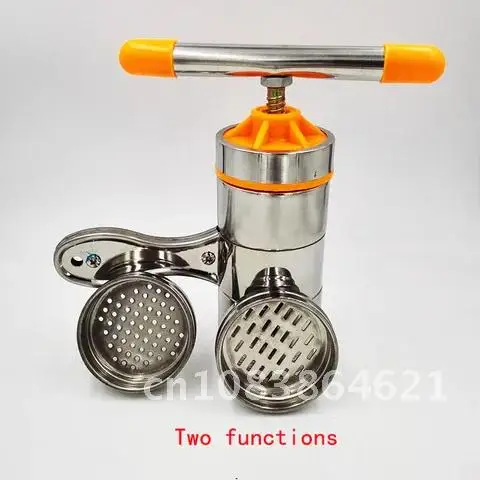 

Kitchen Manual Pasta Spaghetti Maker Press Machine Vegetable Fruit Juicer Stainless Steel Pressing Machine