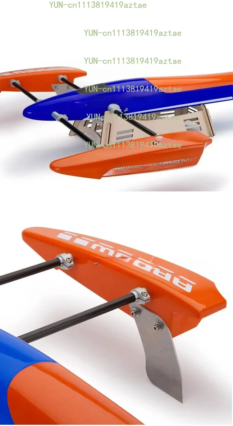 New TFL 1128 Blue Arrow Fiberglass Brushless Electric RC Racing Boat Outrigger Speedboat