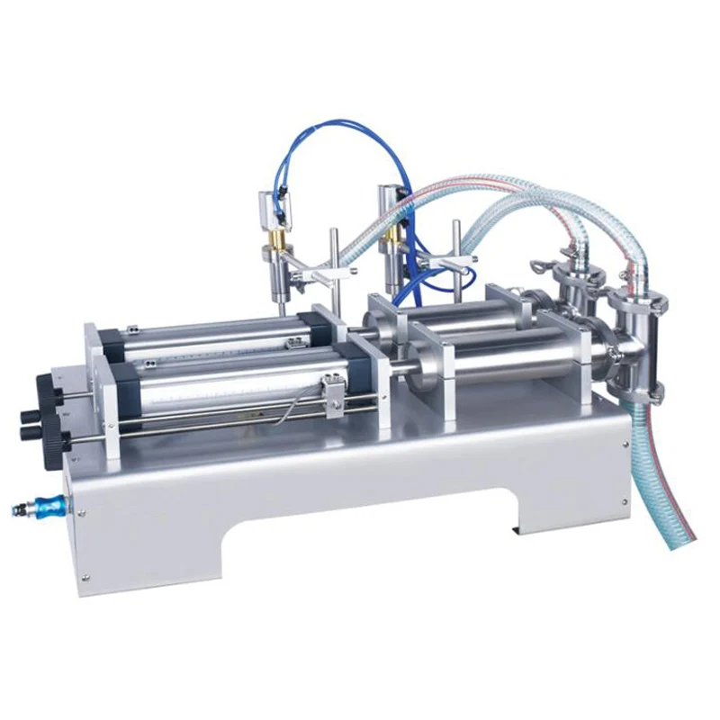 Beverage Red Wine Milk Olive Oil Quantitative Liquid Filling Machine Horizontal Pneumatic Liquid Filling Machine