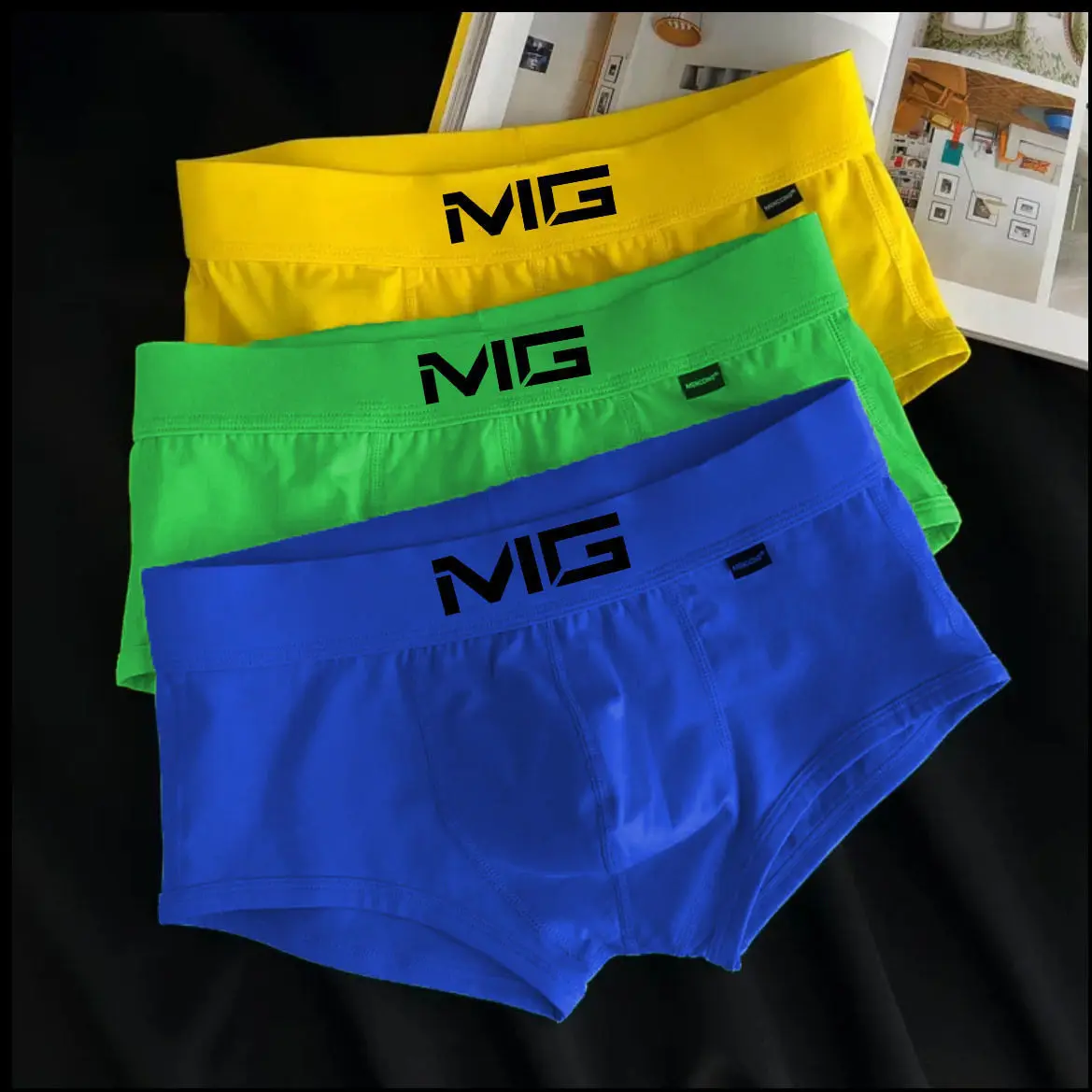 New Men's Underwear Trendy Youth Low Waist Men's Sexy Underwear Breathable Youth Underwear