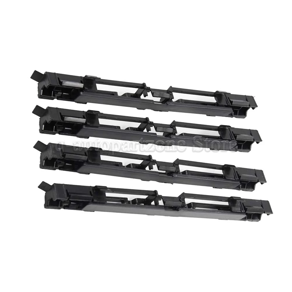 Vauxhall Opel Astra H MK5 Zafira B MK2 용 4Pcs 자동차 지붕 수하물 캐리어 레일 트림 몰딩 커버 5187914 5187915 13125723