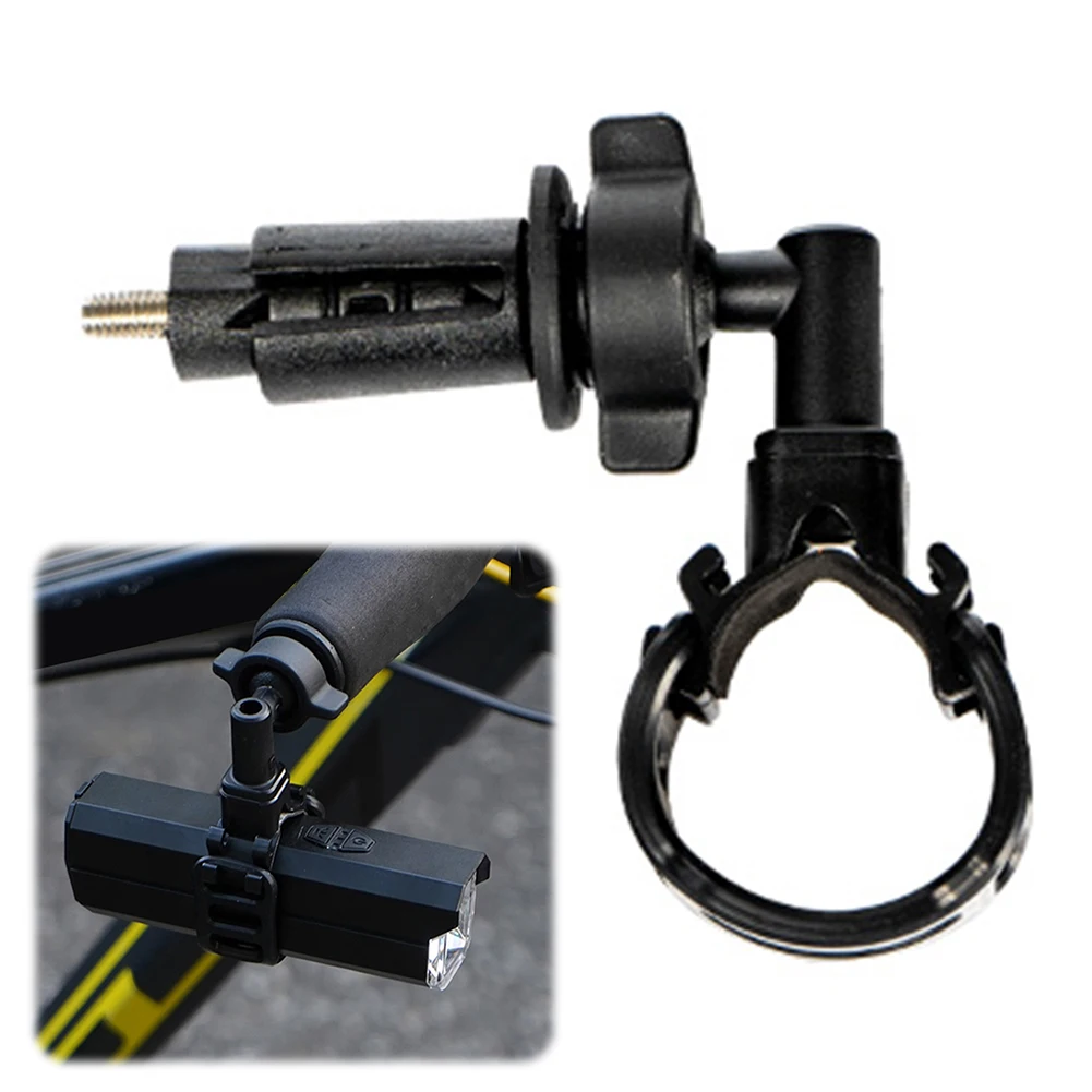 

Держатель для велосипедного фонаря с поворотом на 360°, универсальное крепление для велосипедного фонаря для горных и шоссейных велосипедов