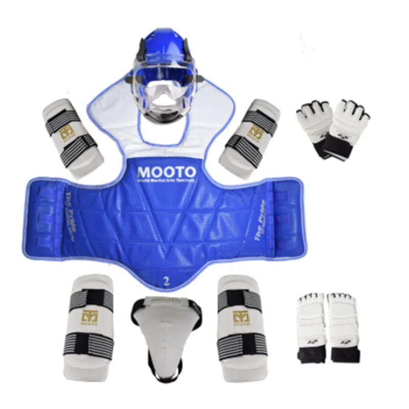 Protective gear for womenTaekwondo protective gear Full set of protective gear for Taekwondo combat training