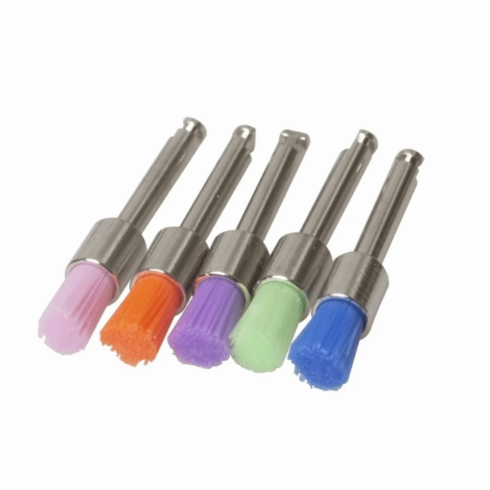 2,35 mm Schaftdurchmesser, Nylon-Polierbürste, Schraubtyp, RA-Verriegelungstyp, Prophy-Polierbürste, Design zur Fleckenentfernung, dichte Borsten – Detail 8
