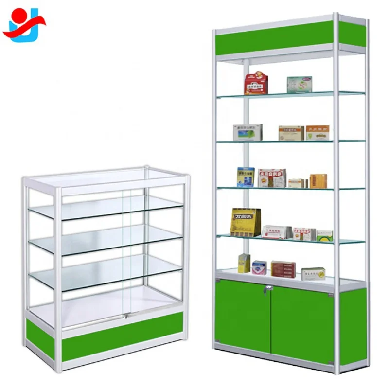 Custom. Display with glassshop used lockable glassornaments glass display cabinet with storage