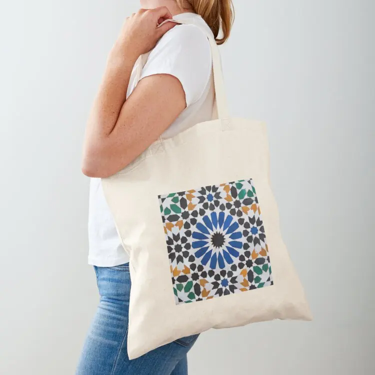 

Zellige Tote Bag ecological bags tote bags aesthetic Women's beach bags hand bag ladies