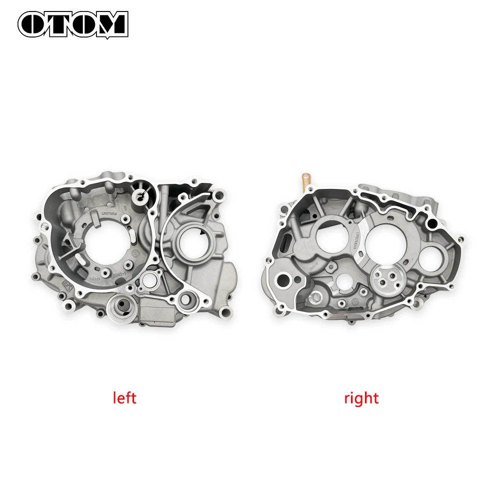 OTOM Motorcycle Left & Right Crankcase For LONCIN YBS300 Engines KEWS K16 K23 HENGJIAN S6 S7 AVANTIS Middle Box Side Crank Case