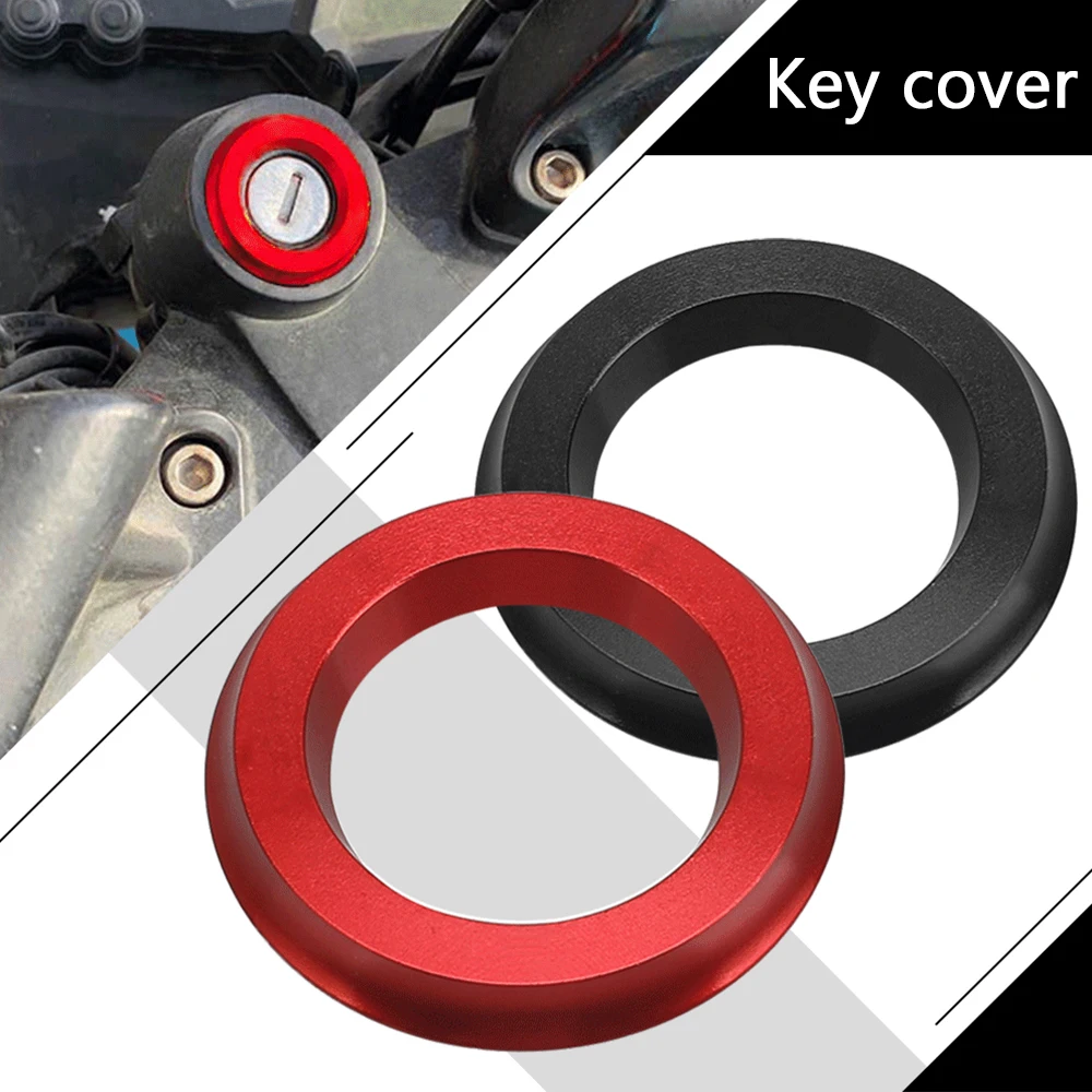 

CNC For Honda CB125R CB150R CB190R CB250R CB300R CB400 CB500X CB500R CB650F CB1100 With Logo "CB"Ignition Switch Cover Key Ring