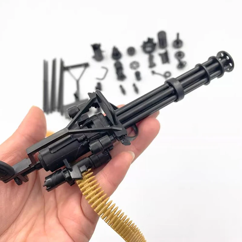 1/6 スケール第二次世界大戦 MG08 マキシム重機関銃 M2 M134 ミニガン