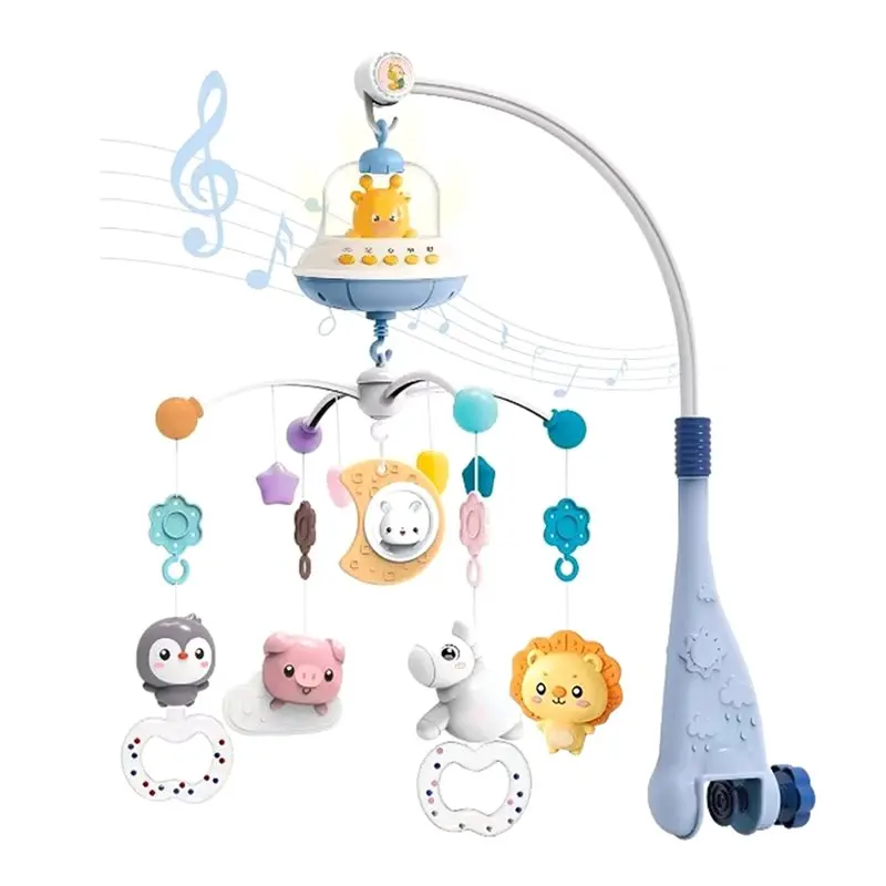 ミュージカルベビーベッドモバイル 新生児ベビーモバイル リモコン付きベビーベッド 新生児ベビーモバイル ベビーベッド