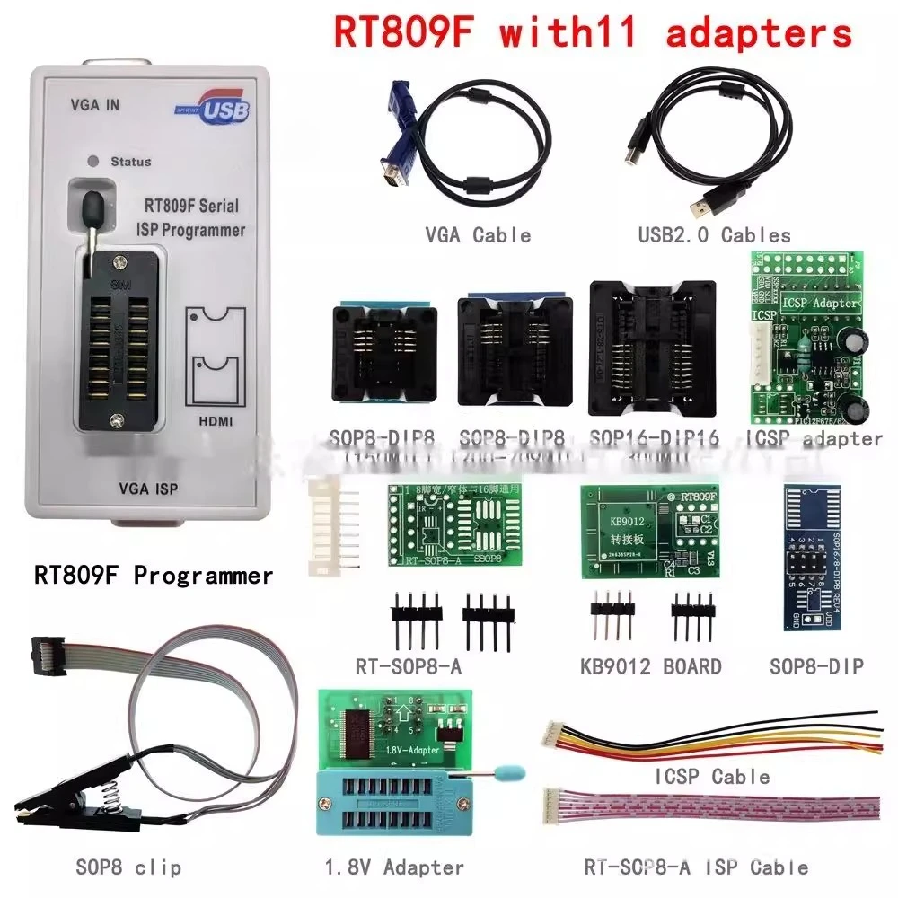 

Main board LCD High Speed USB Programmer Burner, Smart