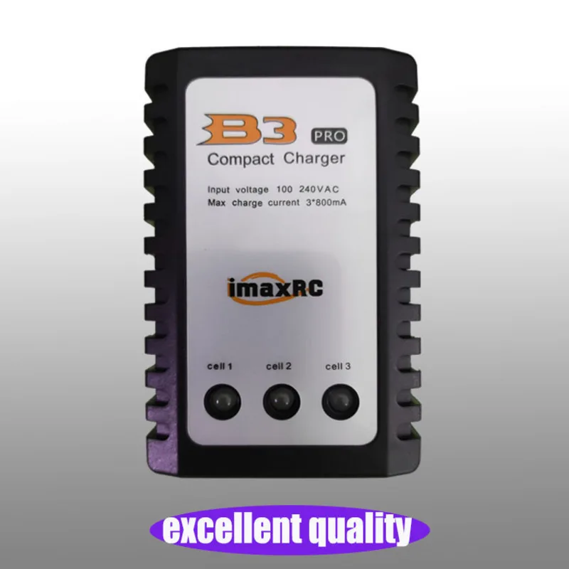 EU/US Plug B3 Balanced Battery Charger for B3Pro Compact 2S 3S Lipo Lithium Power Supply Charger for RC Helicopter