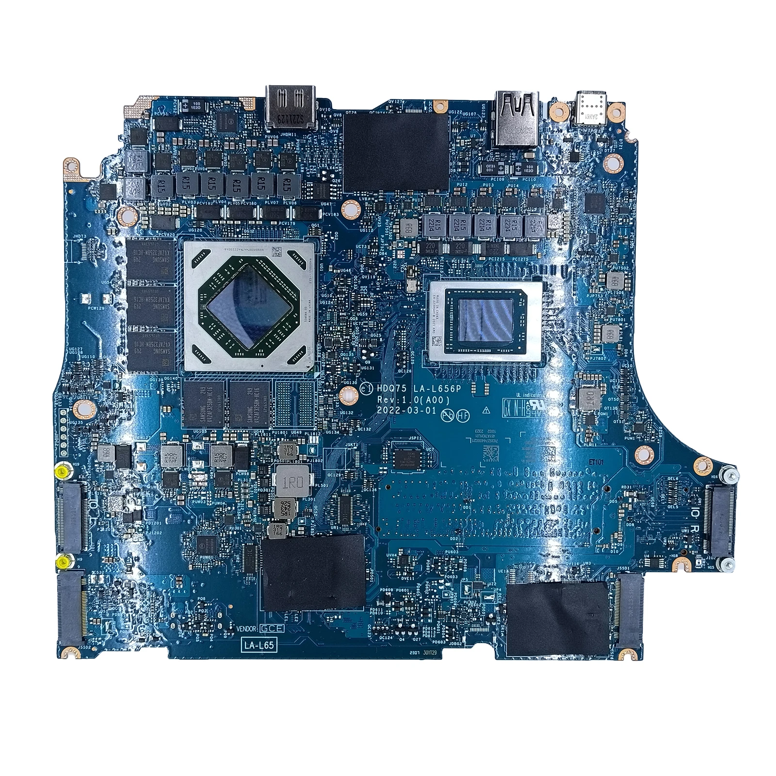 

04R8PX для Dell Alienware M17 R5, материнская плата для ноутбука R7-6800H, процессор 10 ГБ RTX6700M, материнская плата графического процессора HDQ75 LA-L656P