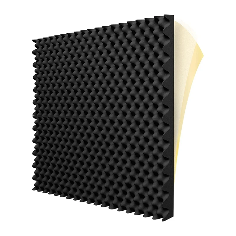 Self Adhesive Acoustic Foam Panels Fireproof Soundproofing Treatment Wall Panel,Reduce Noise Foam For Studio,Etc