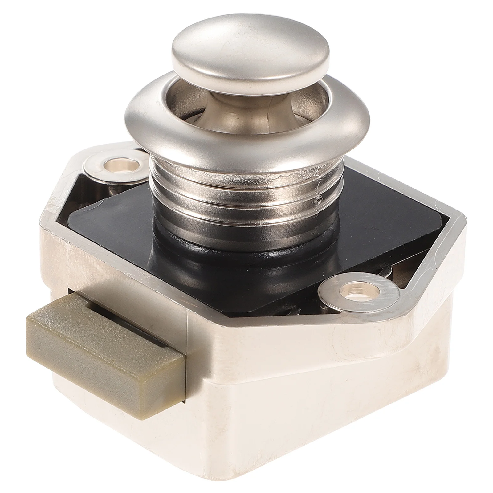

Rv Lock Push Button Latch For Cabinet Door Drawer Keyless Stainless Steel Catch Cupboard Latches Yacht Mobile Home