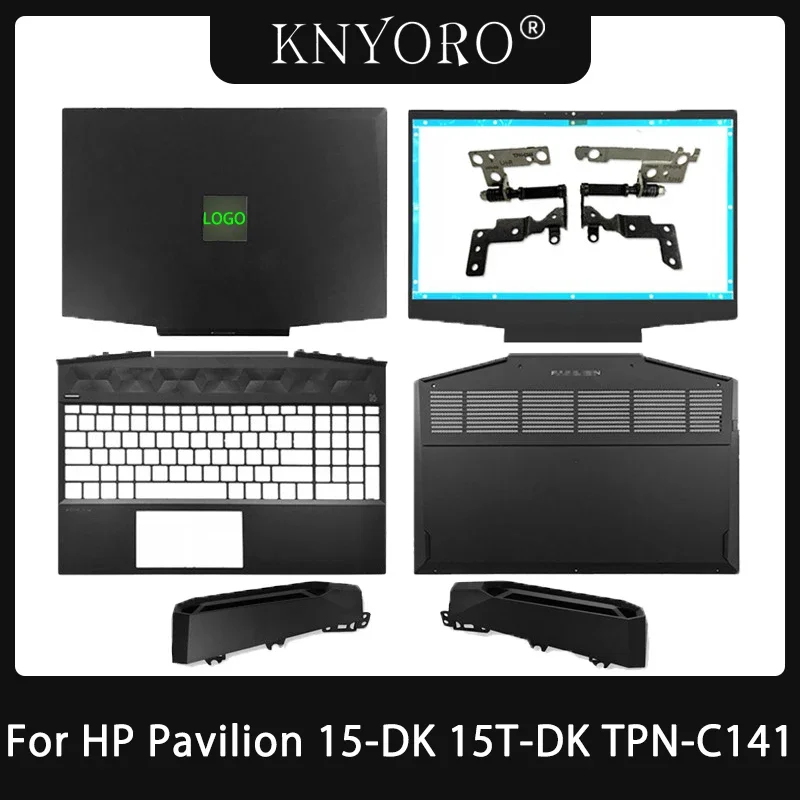 

NEW Laptop Case For HP Pavilion 15-DK 15T-DK TPN-C141 LCD Back Cover Front Bezel Hinges Palmrest Bottom Case Top Lid L56914-001