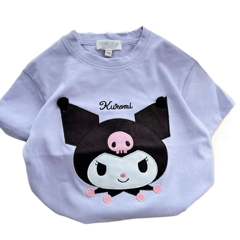 

Girls Short Sleeve T-Shirt Summer for Toddlers & Kids, Breathable Cotton Cute Casual Versatile Children's Fashion Top Collection