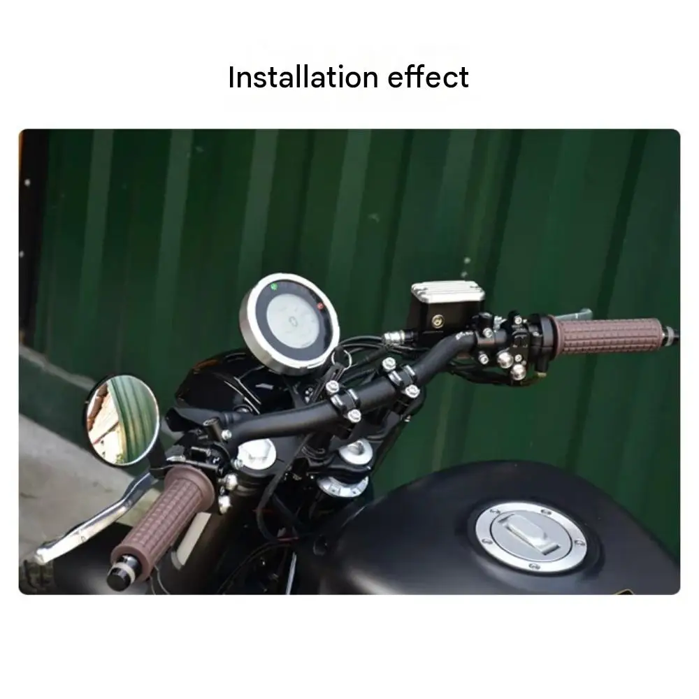 Instrument panel cover for QJMOTOR SRV150 250V 300S 350 600 modified speedometer protective cover, aluminum alloy accessory.