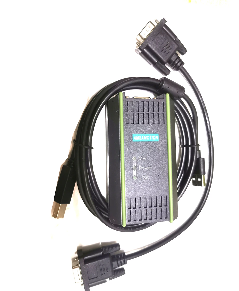USB-MPI Programming Cable 6ES7972-0CB20 with Isolation For Siemens S7-200/300 /400 PLC System of 187.5 Baud Rate