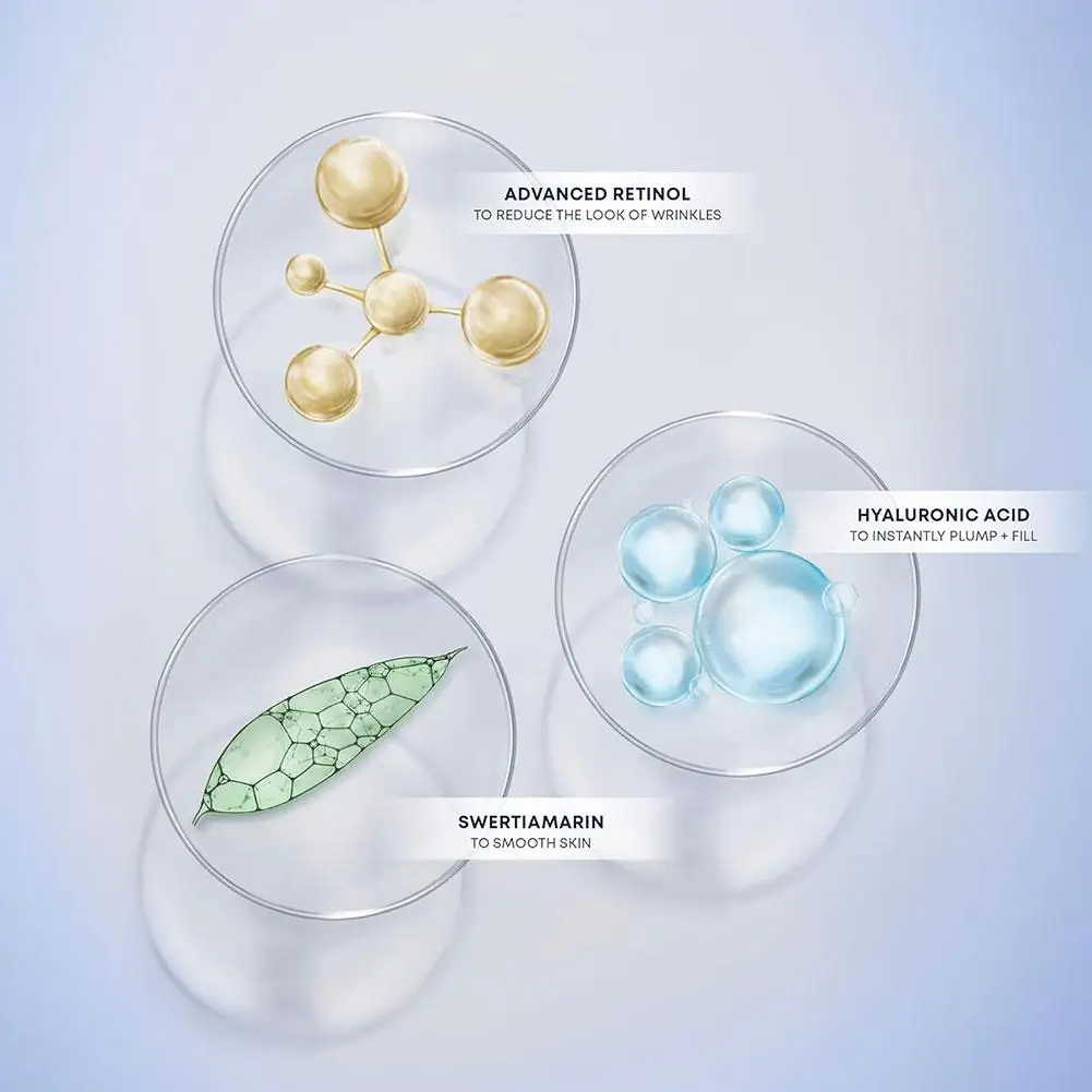 كريم روك ريتينول يقلل من التجاعيد والخطوط الدقيقة يوفر رطوبة طويلة الأمد وينعيم نسيج البشرة للعناية بالبشرة