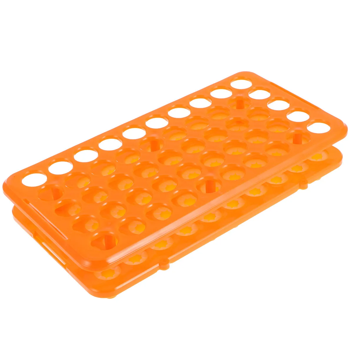 50 Slots Centrifuge Test Tube Rack Laboratory Holder for 0-15ml Tubes Durable Thickened Storage Equipment Resistant to Water