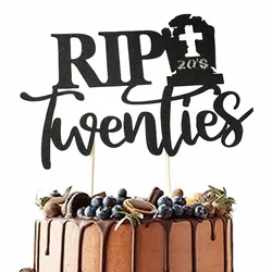30th Birthday Decorations Cake Toppers to My 20s Decorations Death to My Twenties Rip to My 20s