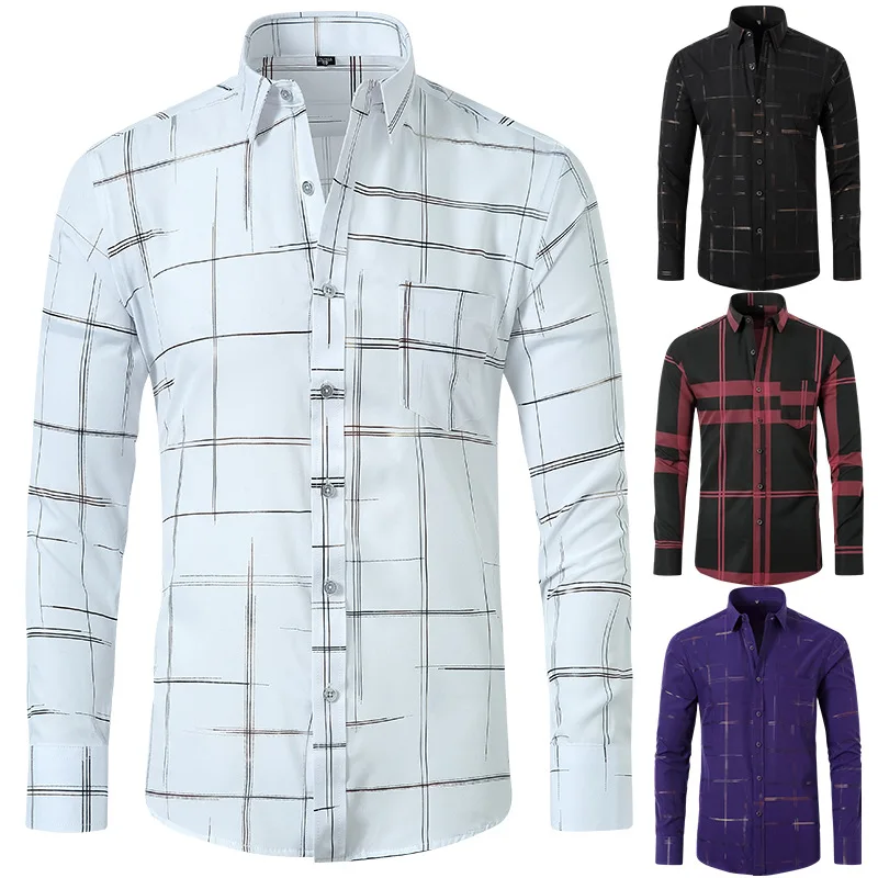 Stretchy Shirts Men…
