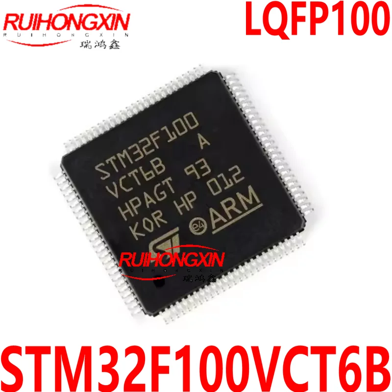 New STM32F100VCT6B 32-bit microcontroller chip LQFP100