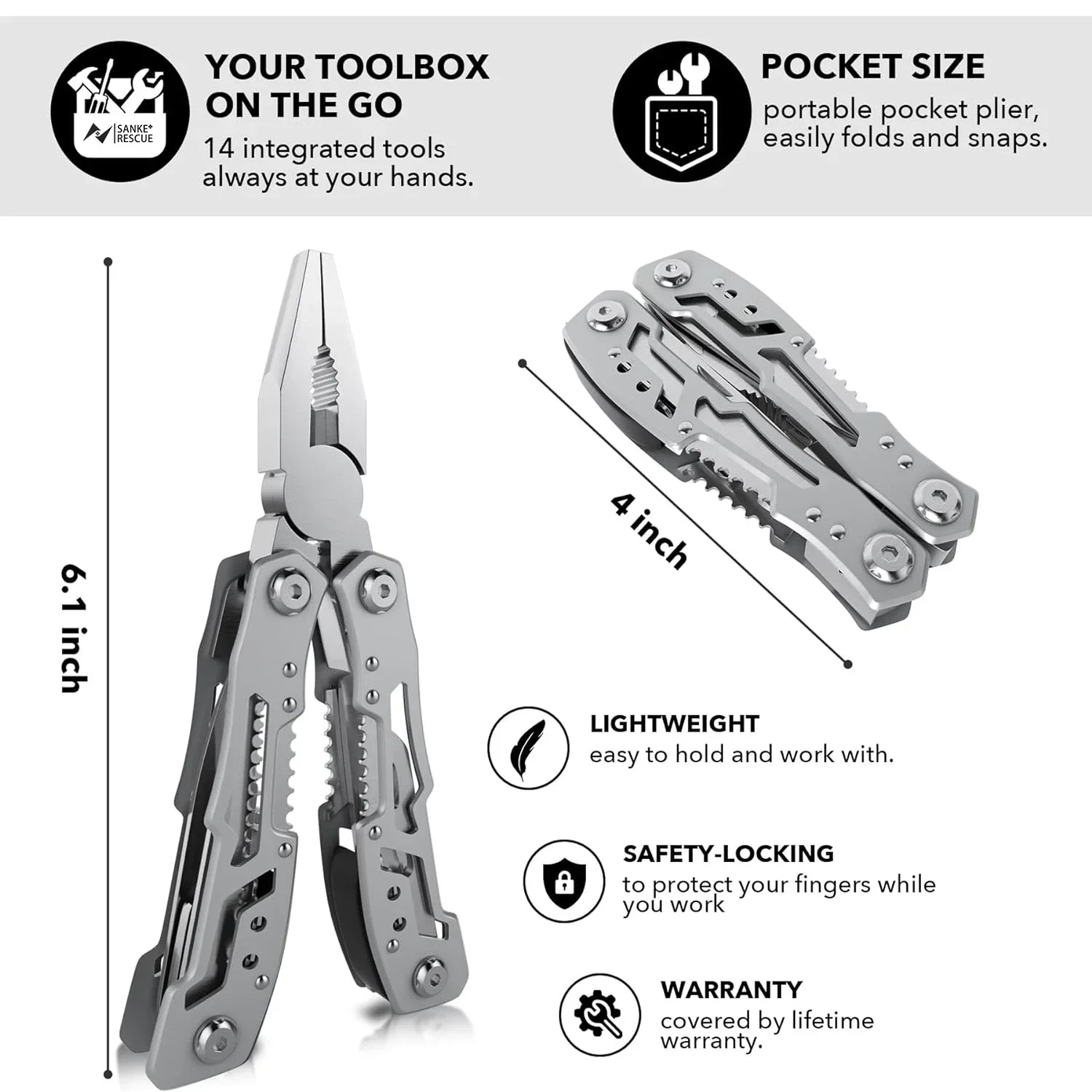 Folding EDC Multi-Tool Knife Set 2