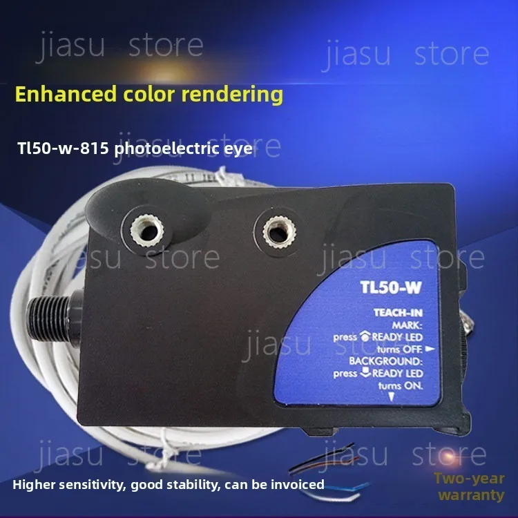 Photoelectric Sensor TL50-W-815, TL46 Color Registration Mark Sensor, Optical Proximity Sensor Replacement