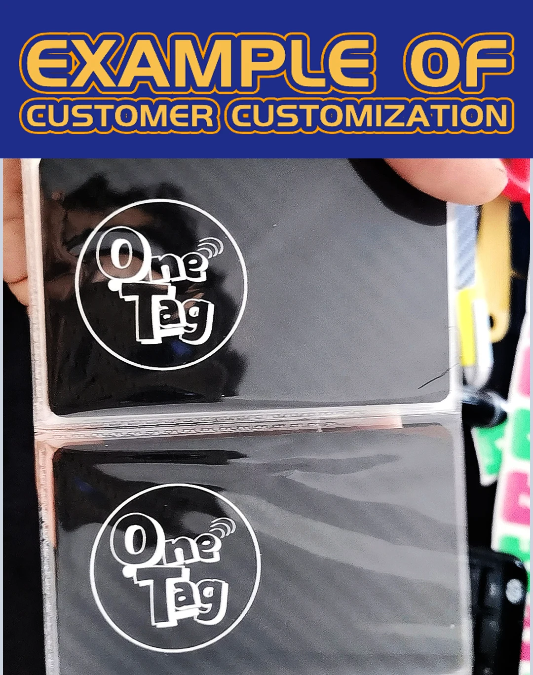 1 Stück NFC Carbon Fiber Smart NFC Karte NFC Visitenkarte Schnelle Lesung Ntag 215 Leere NFC Karte Digitale Visitenkarte Soziale Teilen – Detail 16