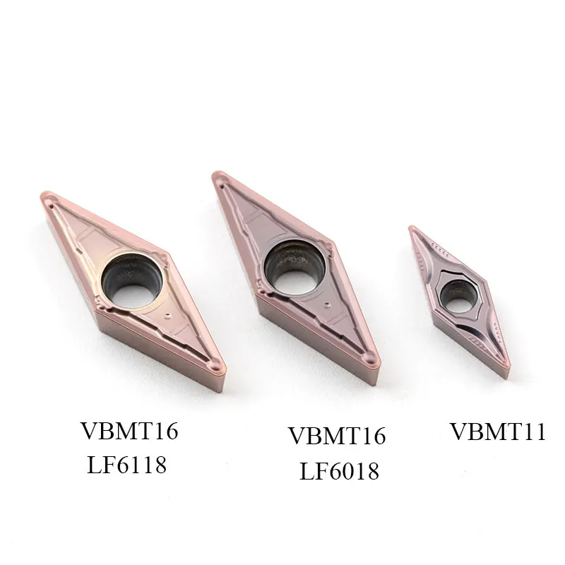 VBMT VBMT 110304   VBMT 160404   VBMT 160408   MV LF6018 LF6118 DESKAR Inserti in metallo duro Utensile da taglio per tornio CNC per acciaio inossidabile