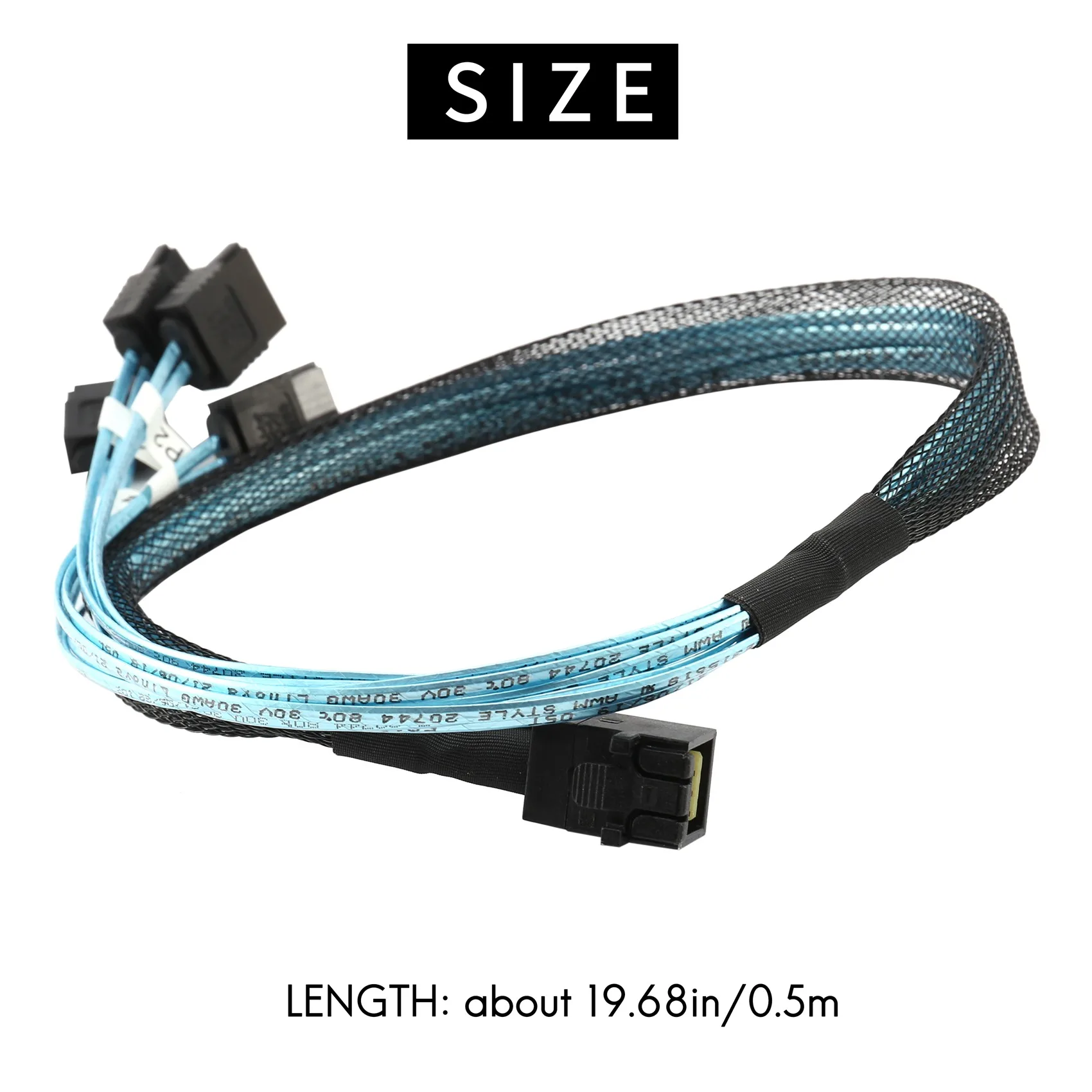 Cavo mini SAS a SATA interno A42Z, SFF-8643 per disco rigido controller Raid